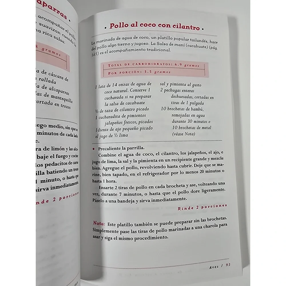 El Nuevo Libro de Cocina Dietetica del Dr.Atkins Spanish Cookbook Simon Schuster